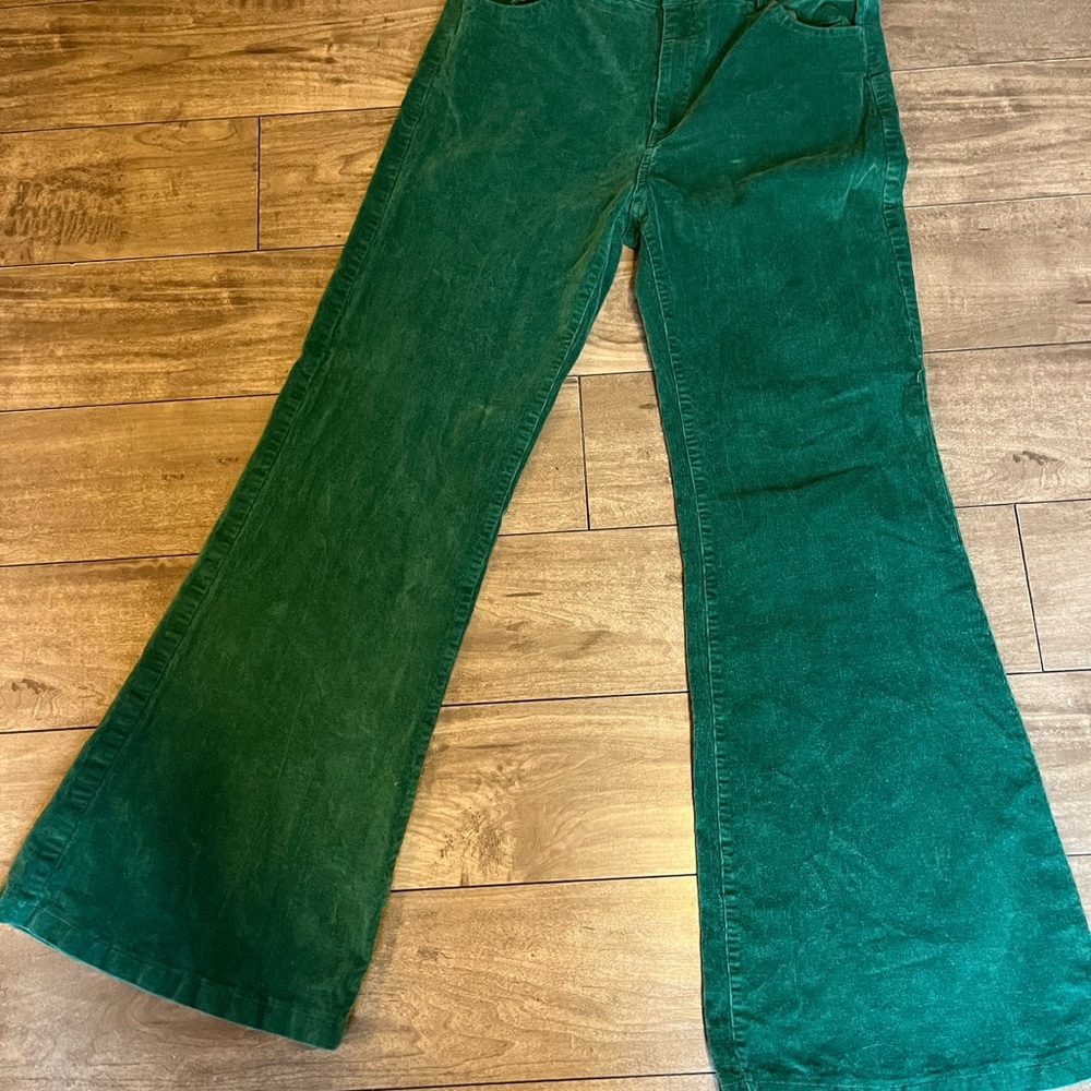 Princess Polly Emerald Flare Jeans